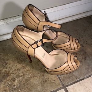 Christian Louboutin from Paris City/Bone size 39.5